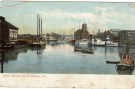 35. 1928 Harbor at Petersburg Va - used 9x14cm (Small)